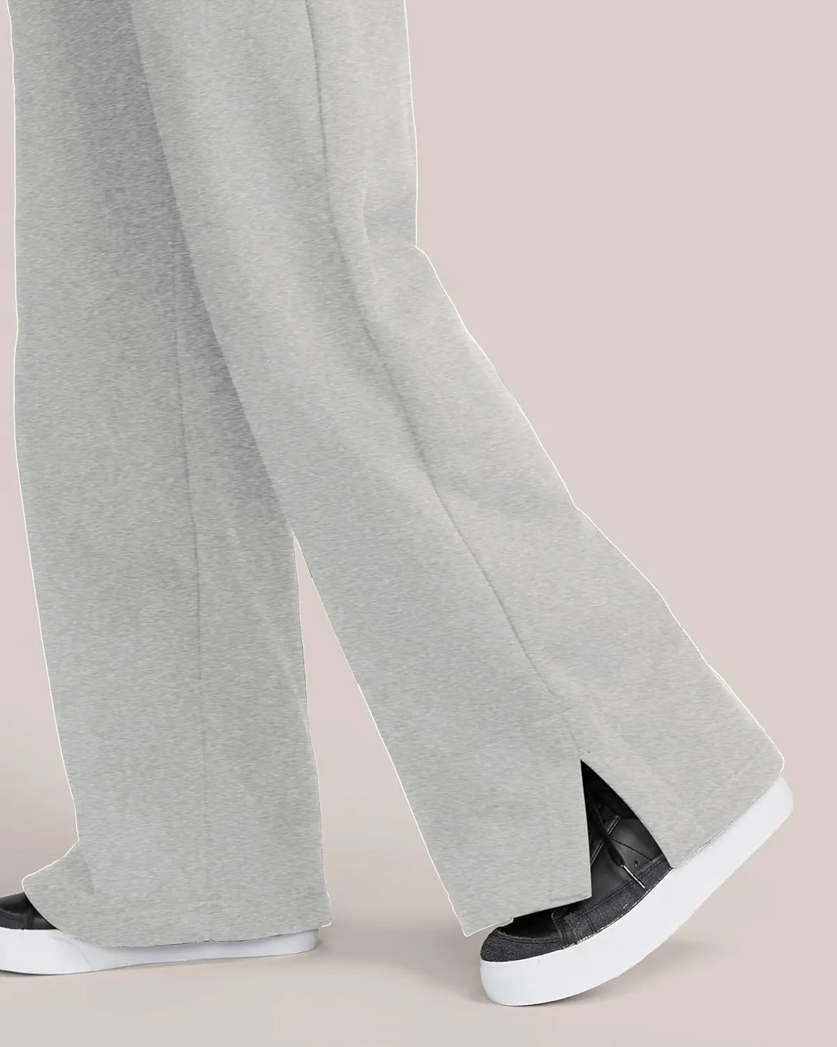 AMERICAN HEAVEN Women's Super Fleece Sweatpants | High-Waisted Wide- Leg Yoga Drawstring Fashion Pants | Multi Packs Colors