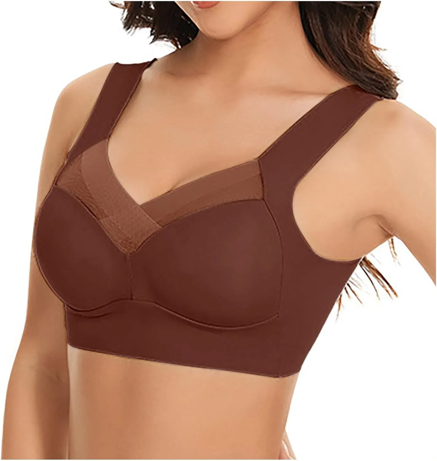 Bra for Women Wireless Bra Push Up Everyday Bra Padded No Underwire Bra Bralette