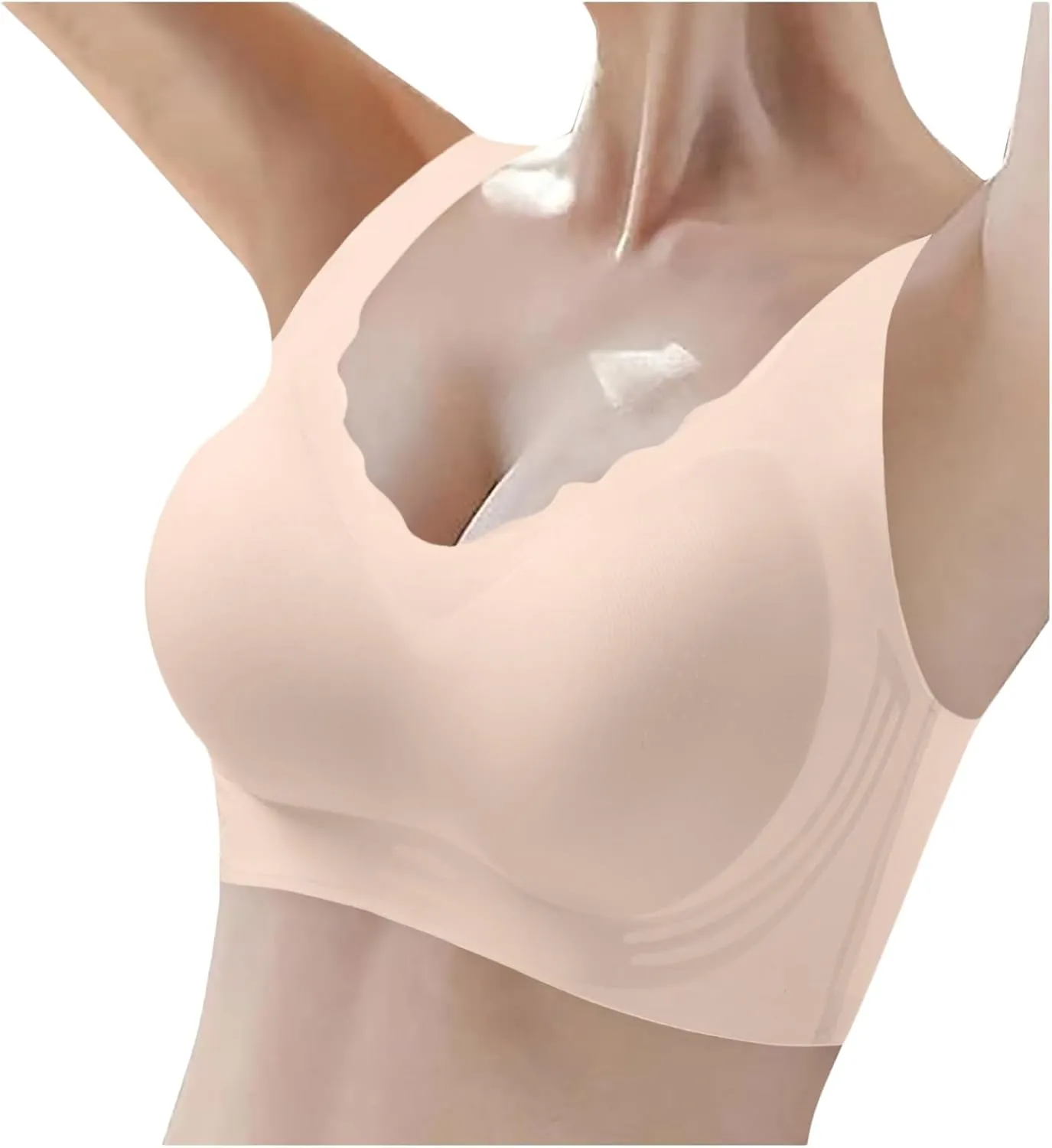 Bras for Women Wirefree Bras Workout Yoga Everyday Bras Padded Breathable Bra Bralette