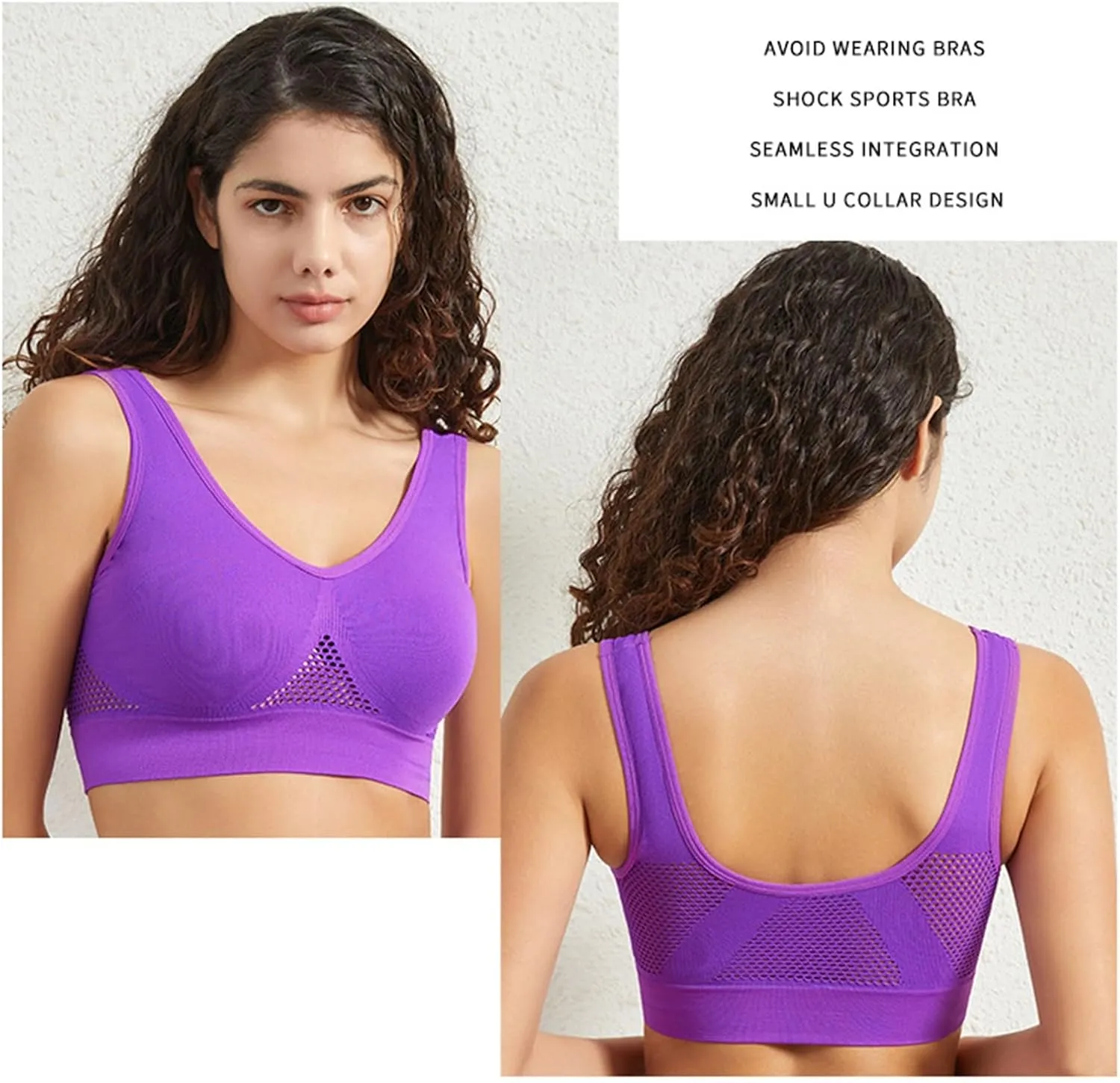 Bras for Women Wireless Bras Fitness Everyday Bras Padded T-Shirt Bras Bralettes