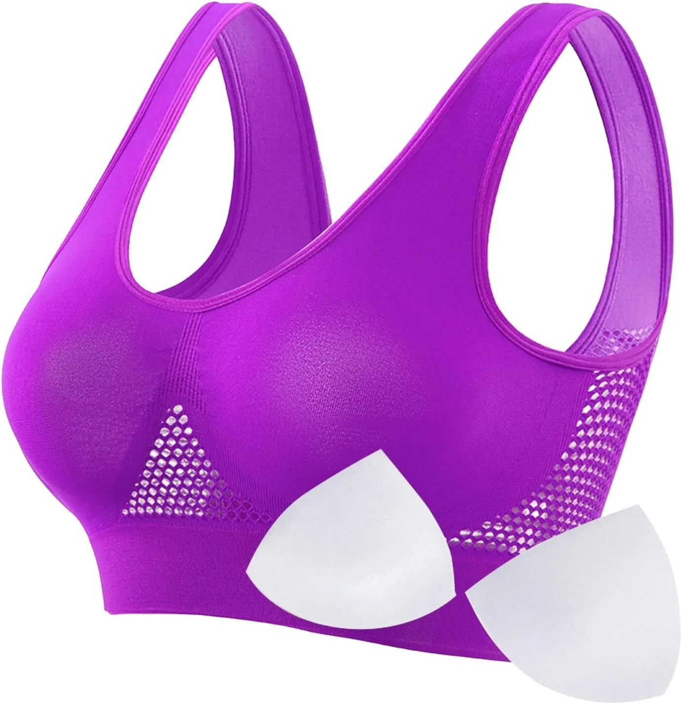 Bras for Women Wireless Bras Fitness Everyday Bras Padded T-Shirt Bras Bralettes