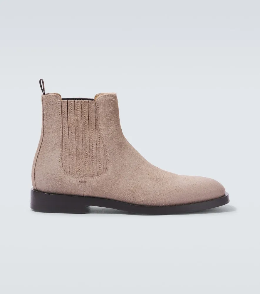 Brunello Cucinelli Suede Chelsea boots