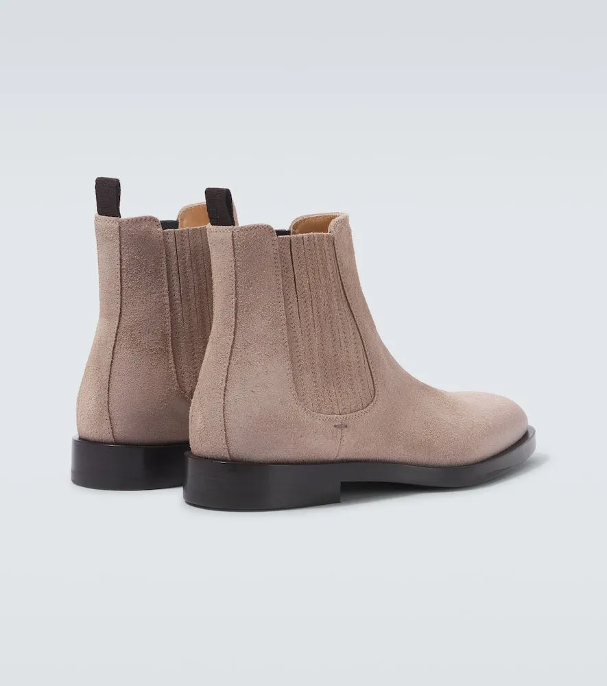 Brunello Cucinelli Suede Chelsea boots