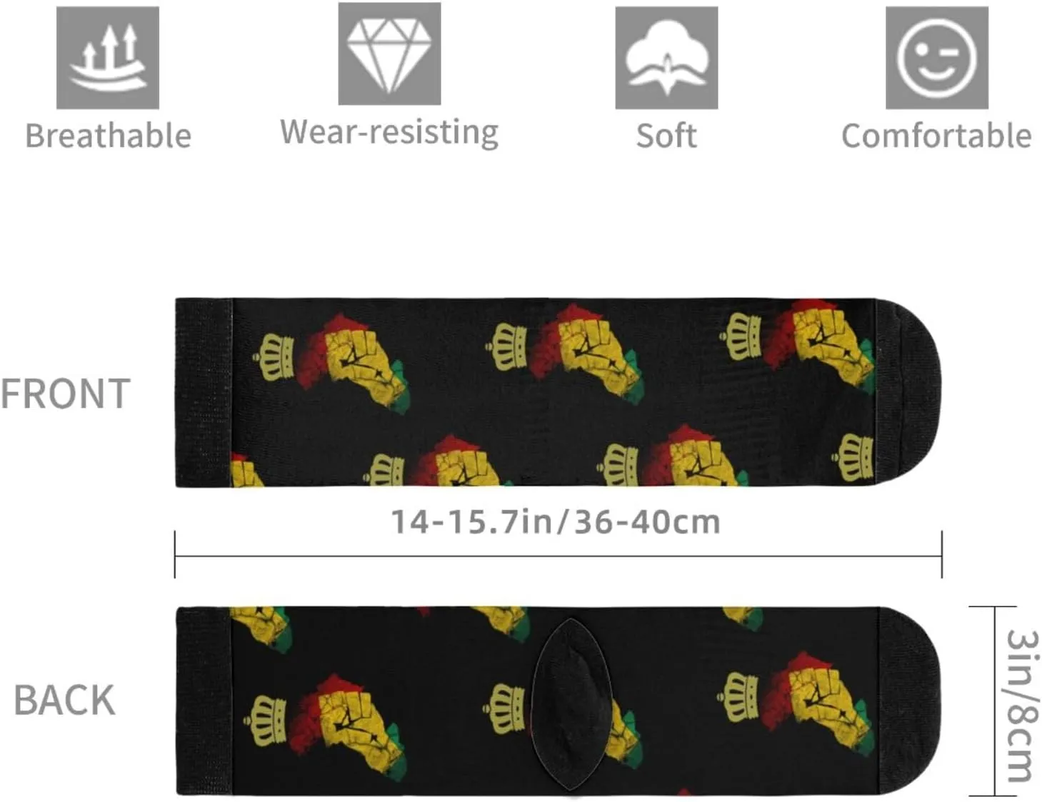 Casual Funny Funky Novelty Fashion Socks For Men Women