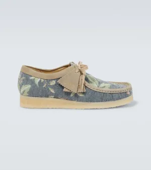 Clarks Originals Wallabee floral jacquard moccasins