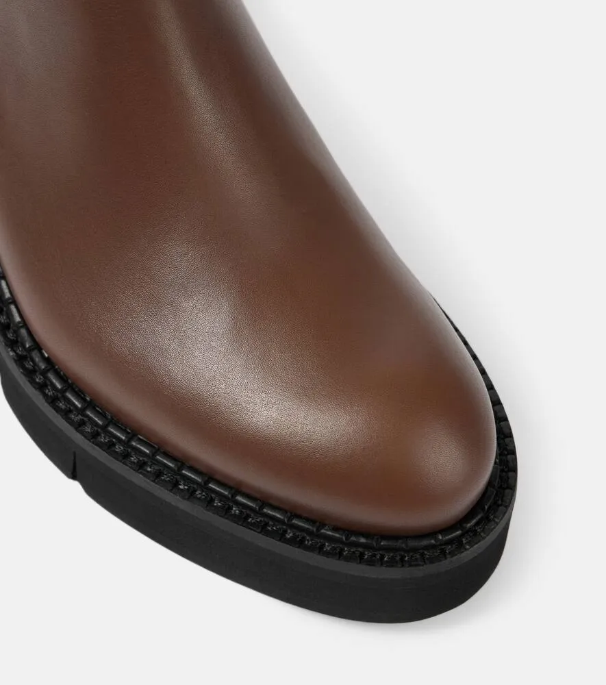 Clergerie Clover leather Chelsea boots