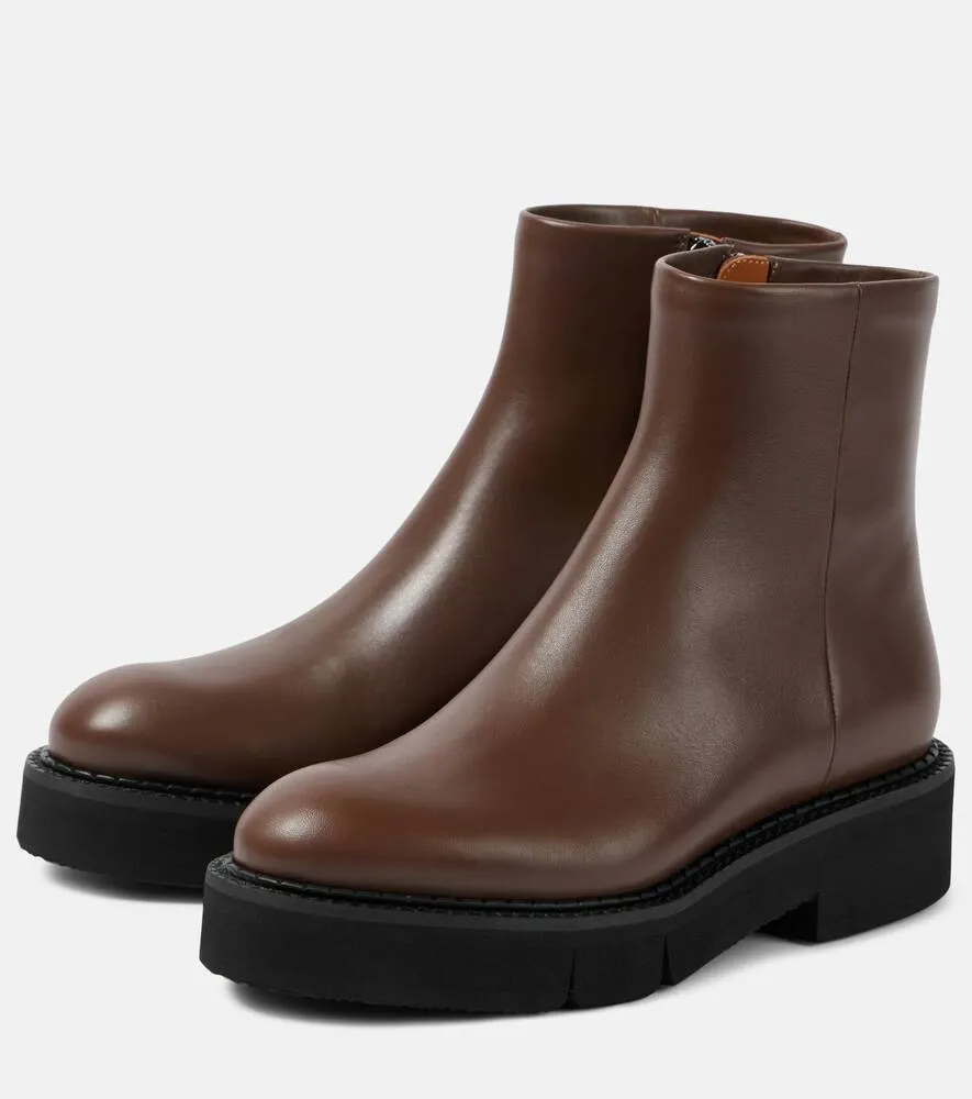 Clergerie Clover leather Chelsea boots