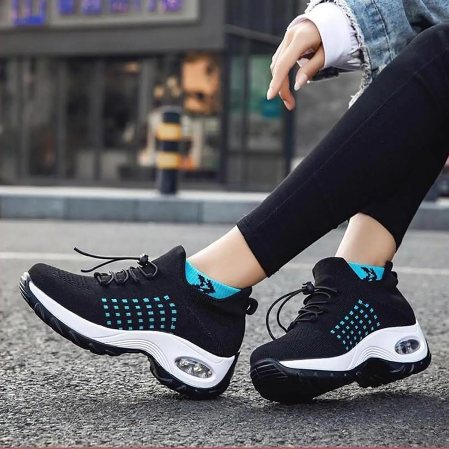 Comfort Wear Orthowear Shoes for Women&Men Orthopedic Shoes Lightweight Casual Breathable Running Walking Sneakers Non Slip Stretch Cushion Shoe Athletic Ortho Comfortwear for Plantar Fasciitis Unisex