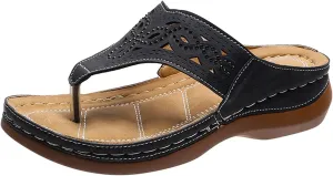 Comfortable Orthotic Slides for Women Arch Support Plantar Fasciitis Relief Thick Cushion Yoga Mat Sandals Summer Casual Slip On Shoes