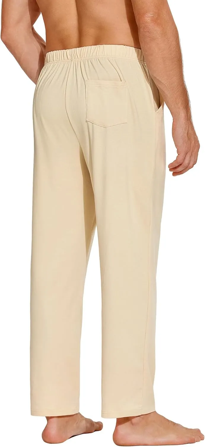 COOFANDY Mens Yoga Sweatpants Casual Open Bottom Pants Lightweight Jogger Track Pants with Pockets
