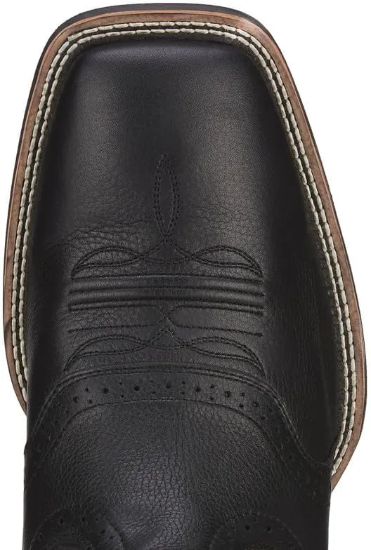 Cowboy Boots Men Boots Casual Work Boots Traditional Embroidered Low Heel Stitching Country Boot Western Boot