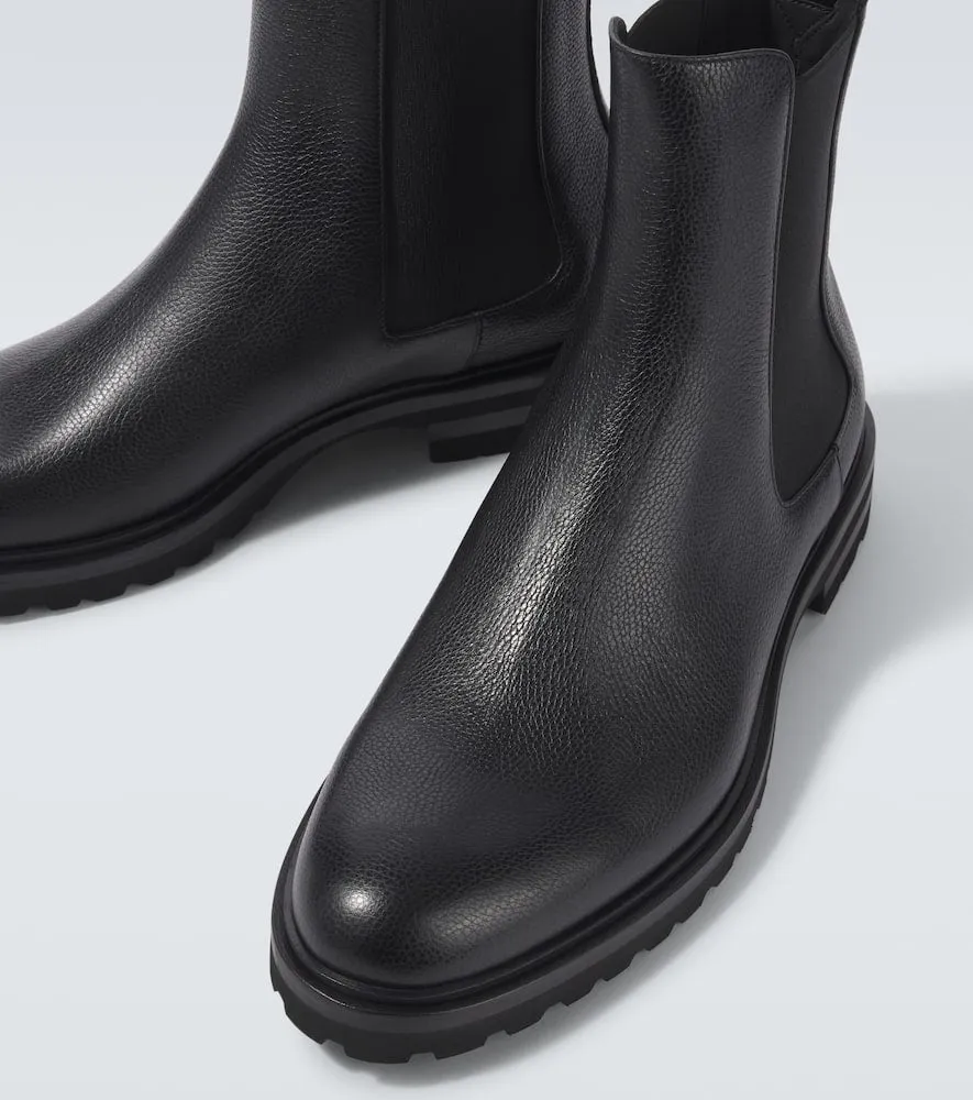 Dolce&Gabbana Altavilla leather Chelsea boots