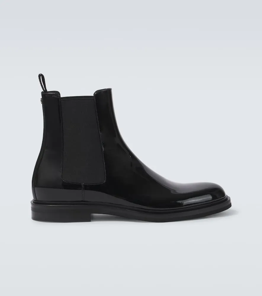 Dolce&Gabbana Patent leather ankle boots