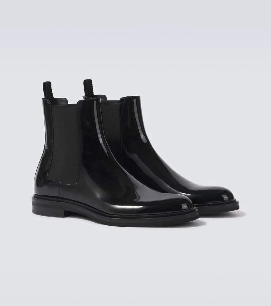 Dolce&Gabbana Patent leather ankle boots