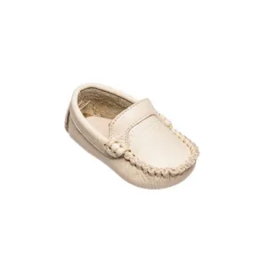Elephantito Baby Boys Shoes - Moccasins - Cream