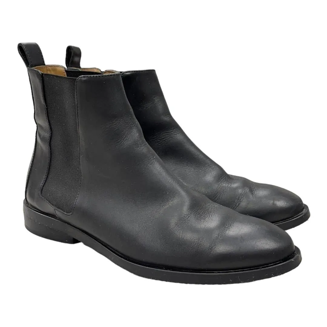 Everlane Italian Leather Chelsea Boots Shoes Size 8.5 Black