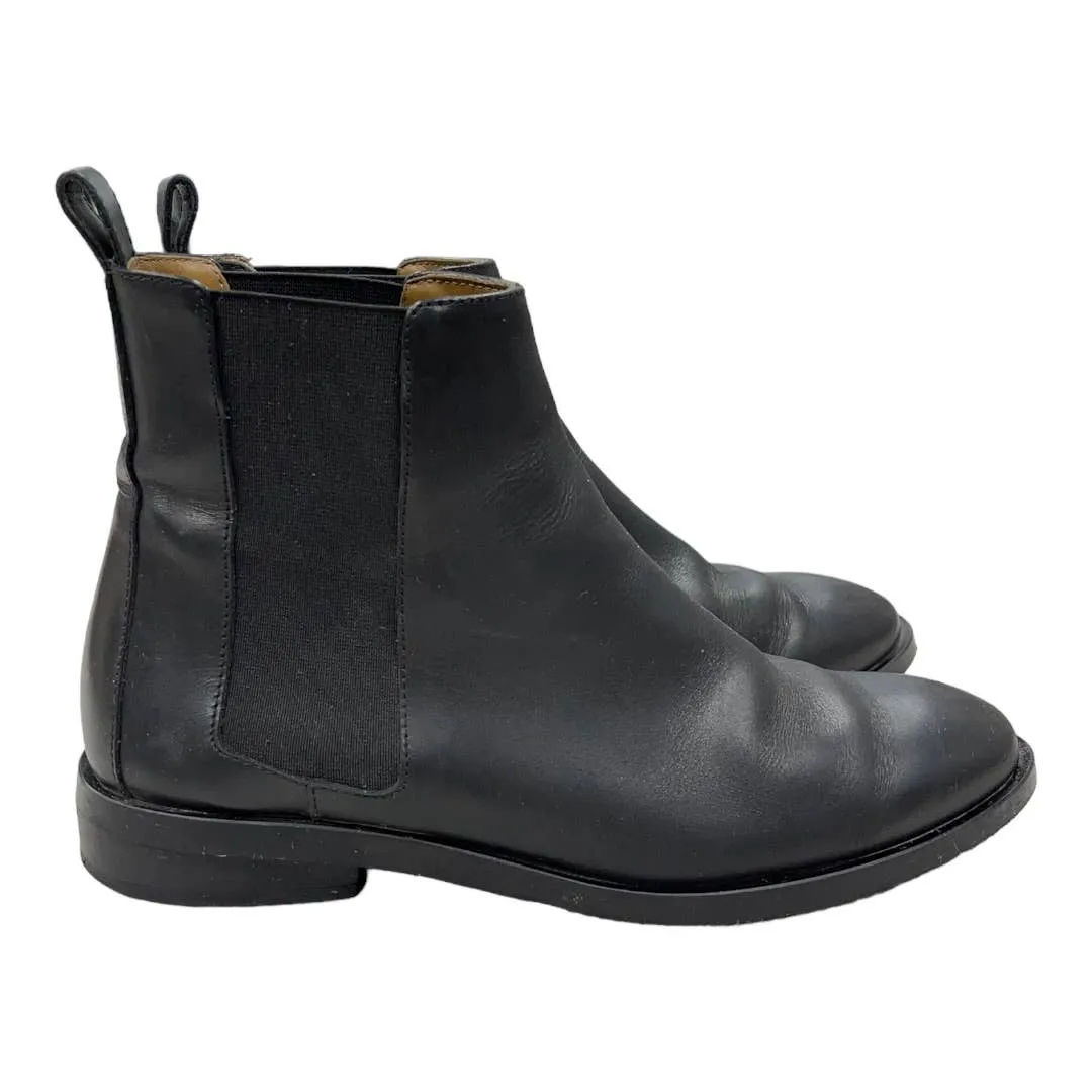 Everlane Italian Leather Chelsea Boots Shoes Size 8.5 Black