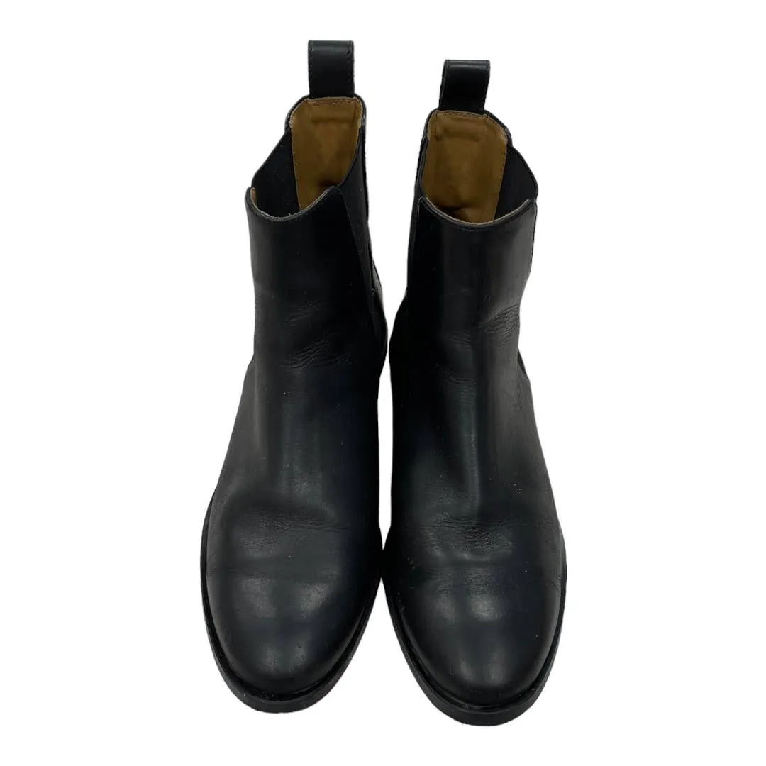 Everlane Italian Leather Chelsea Boots Shoes Size 8.5 Black