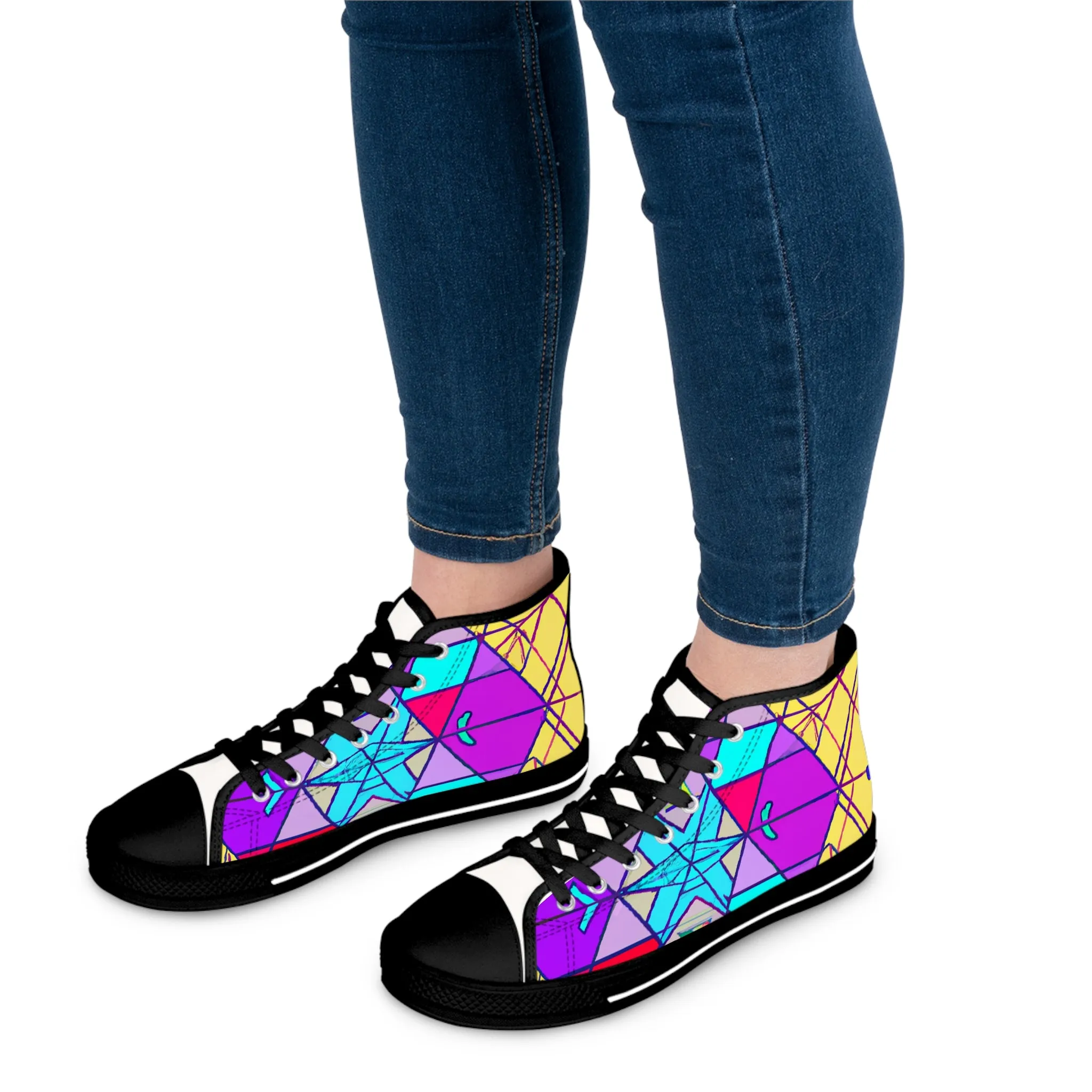 Fashionista Fibs - high top