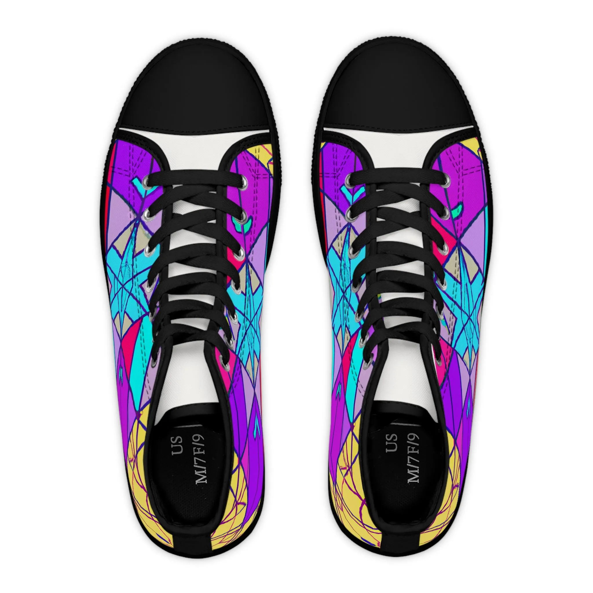 Fashionista Fibs - high top