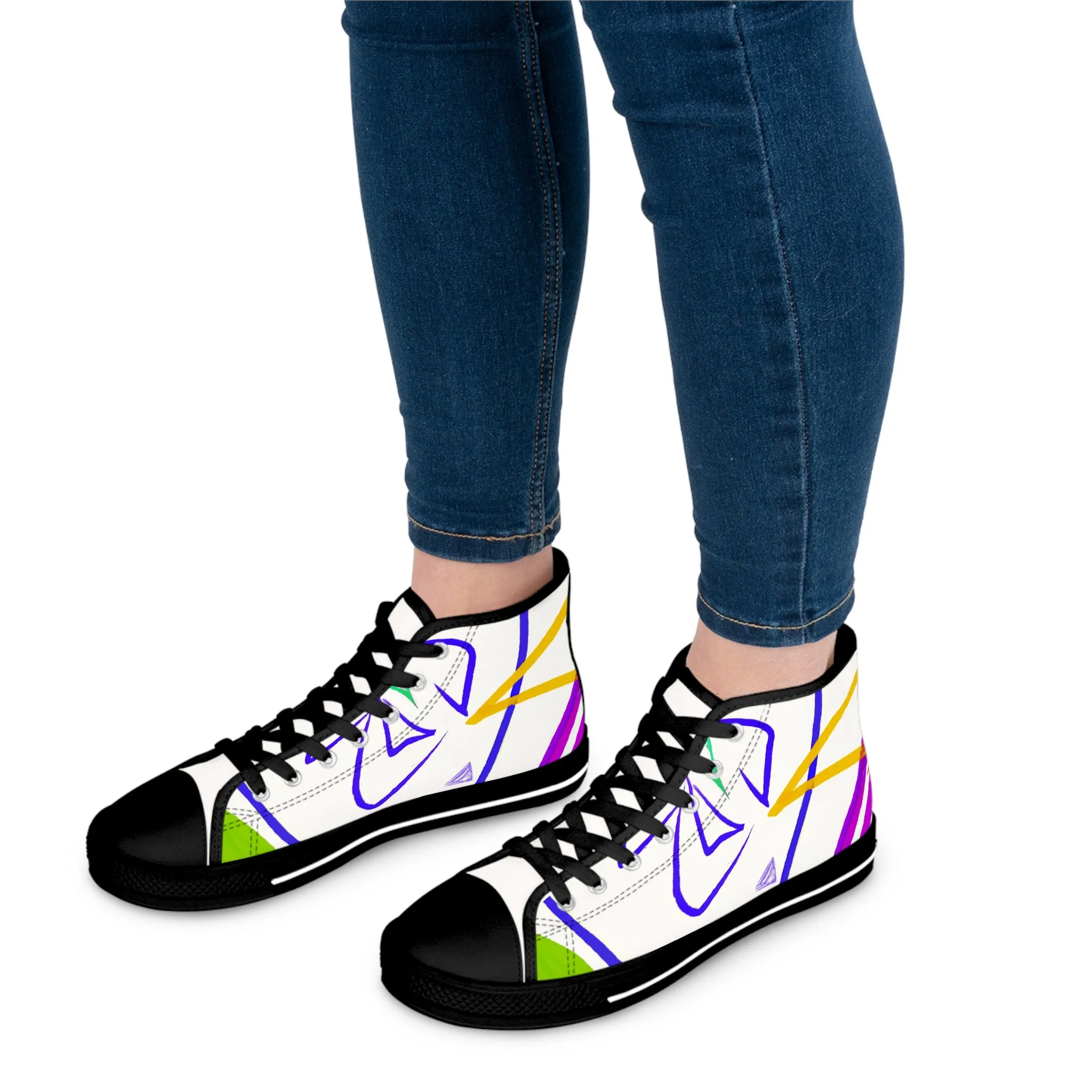 Flashy Flitz. - high top
