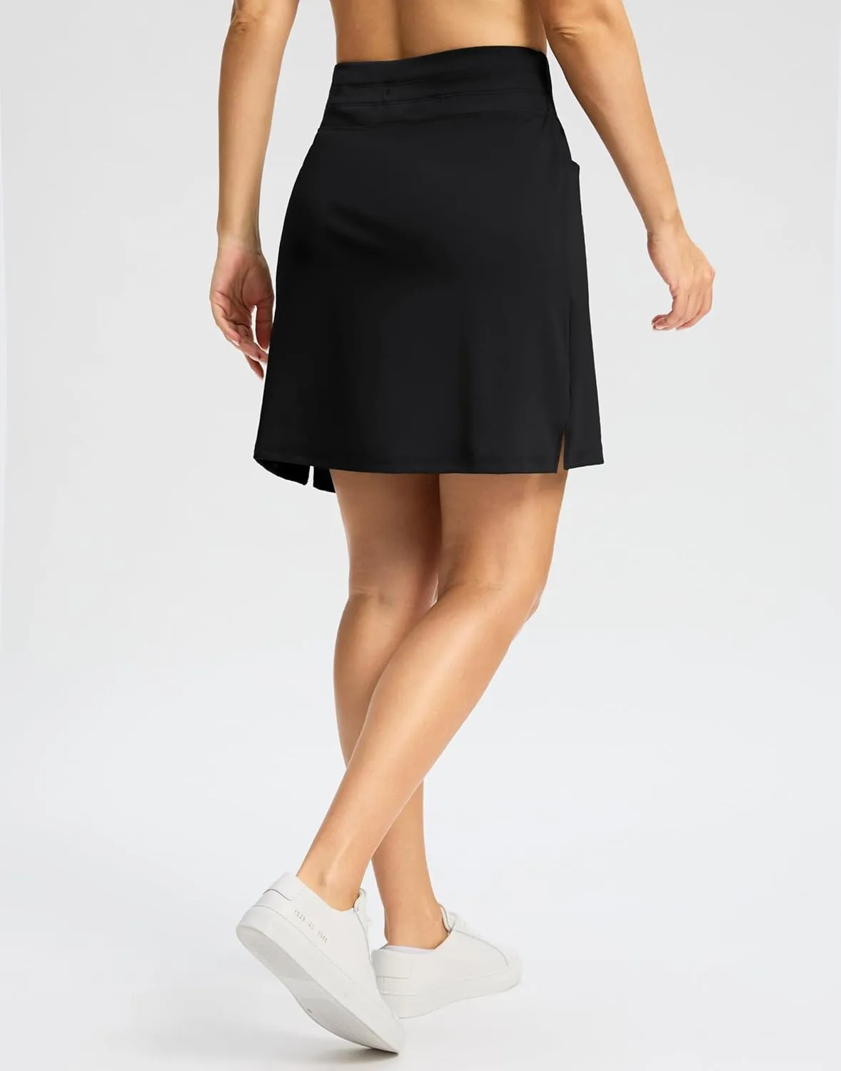 G Gradual Women's 18" Golf Skorts Skirts with 3 Pockets High Waisted Athletic Skorts for Women Stretchy Tennis Skirts