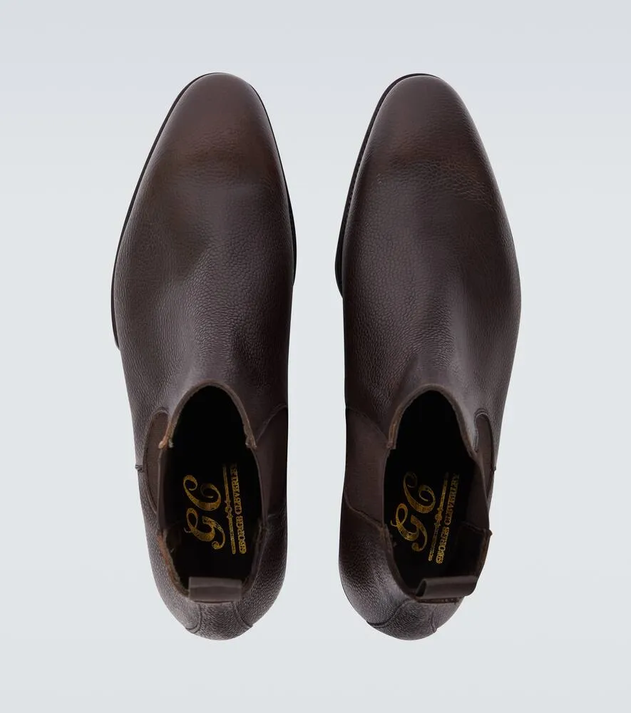 George Cleverley Jason leather Chelsea boots