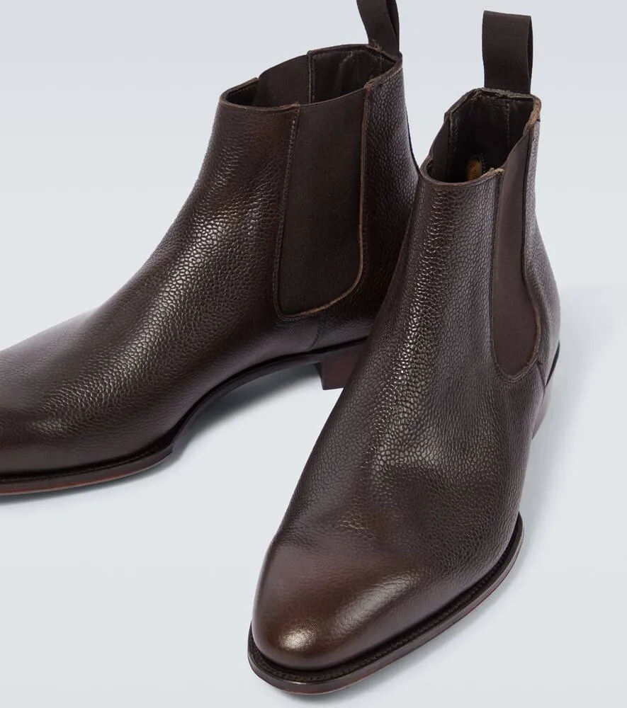 George Cleverley Jason leather Chelsea boots