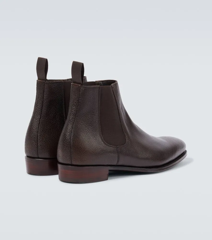 George Cleverley Jason leather Chelsea boots