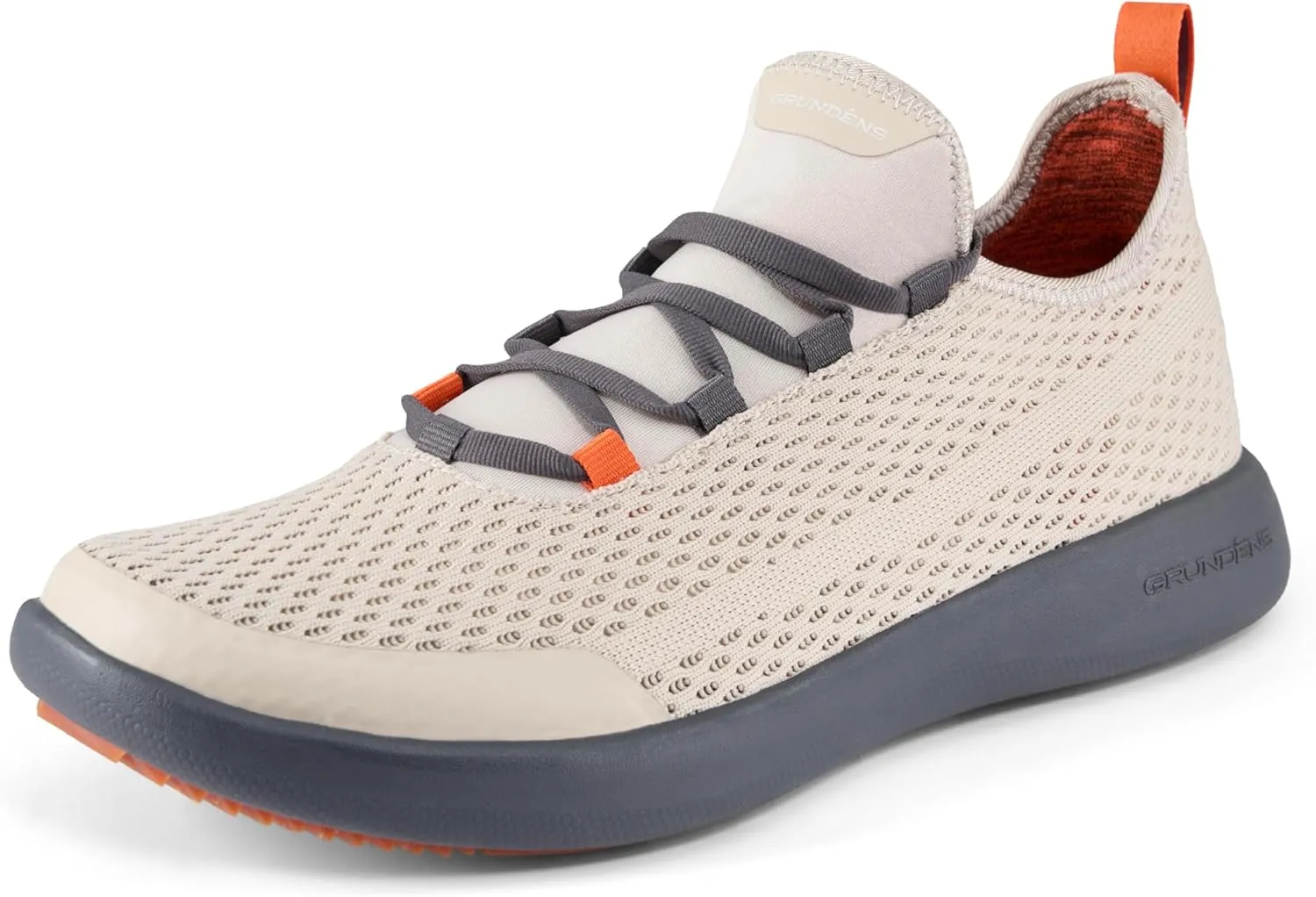 Grundens Mens CrossCurrent Boat Shoe - Lightweight Quick Dry Water Shoes, Barefoot Wear with Slip On/Off Mesh Tongue