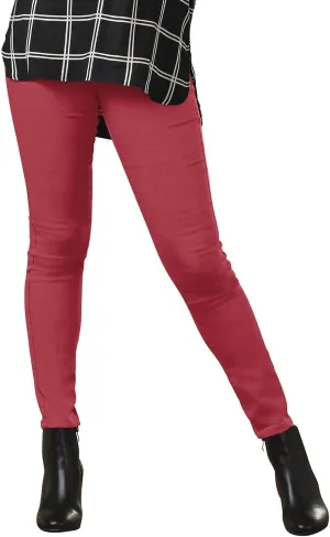 K. Jordan Womens Highrise Colored Stretch Skinny Jeans
