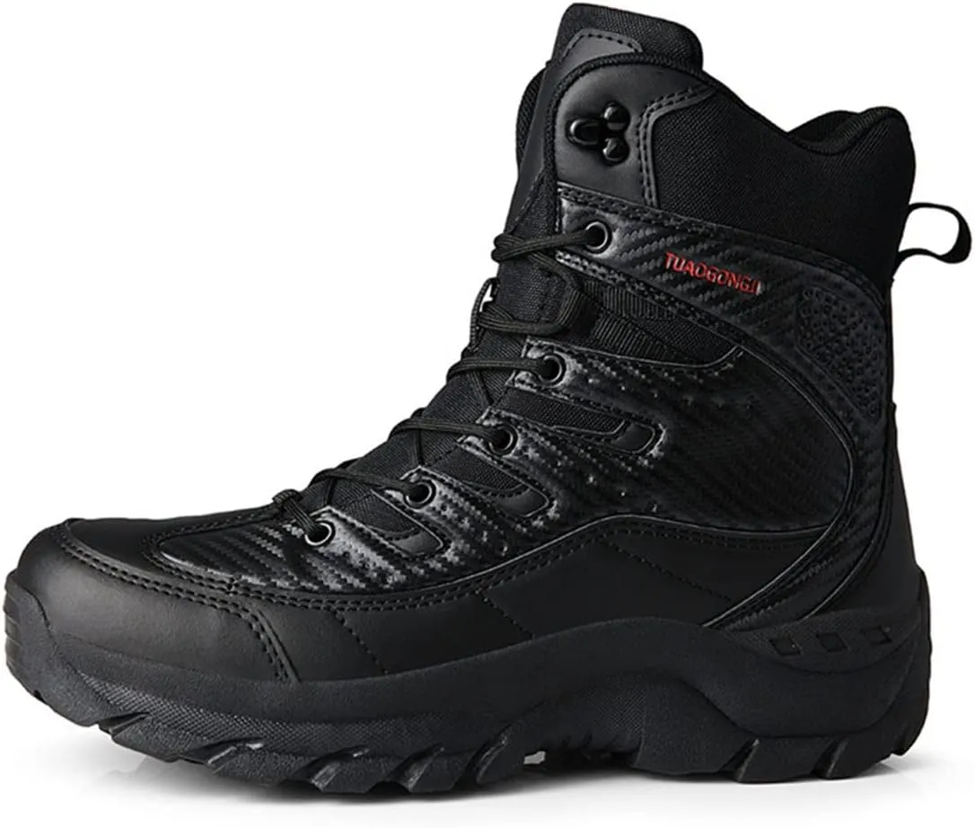 Kervaky Men's Tactical Boots Military Boots Lightweight Outdoor Boots Hiking Boots