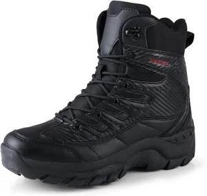 Kervaky Men's Tactical Boots Military Boots Lightweight Outdoor Boots Hiking Boots