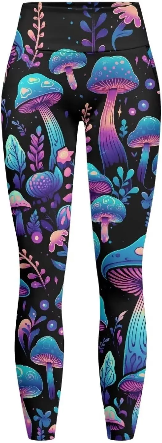 Leggings for Women Long Yoga Pants with Pockets Plus Size Yoga Leggings, XS-3XL