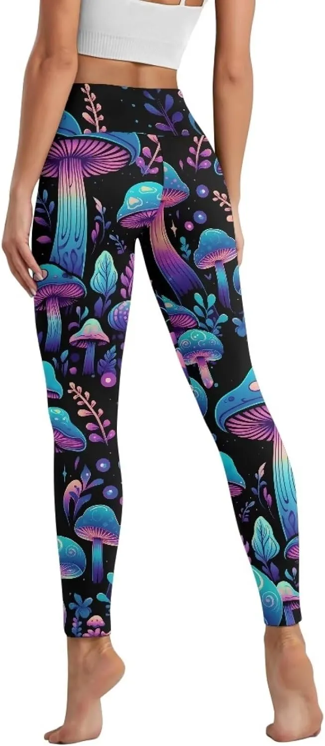 Leggings for Women Long Yoga Pants with Pockets Plus Size Yoga Leggings, XS-3XL