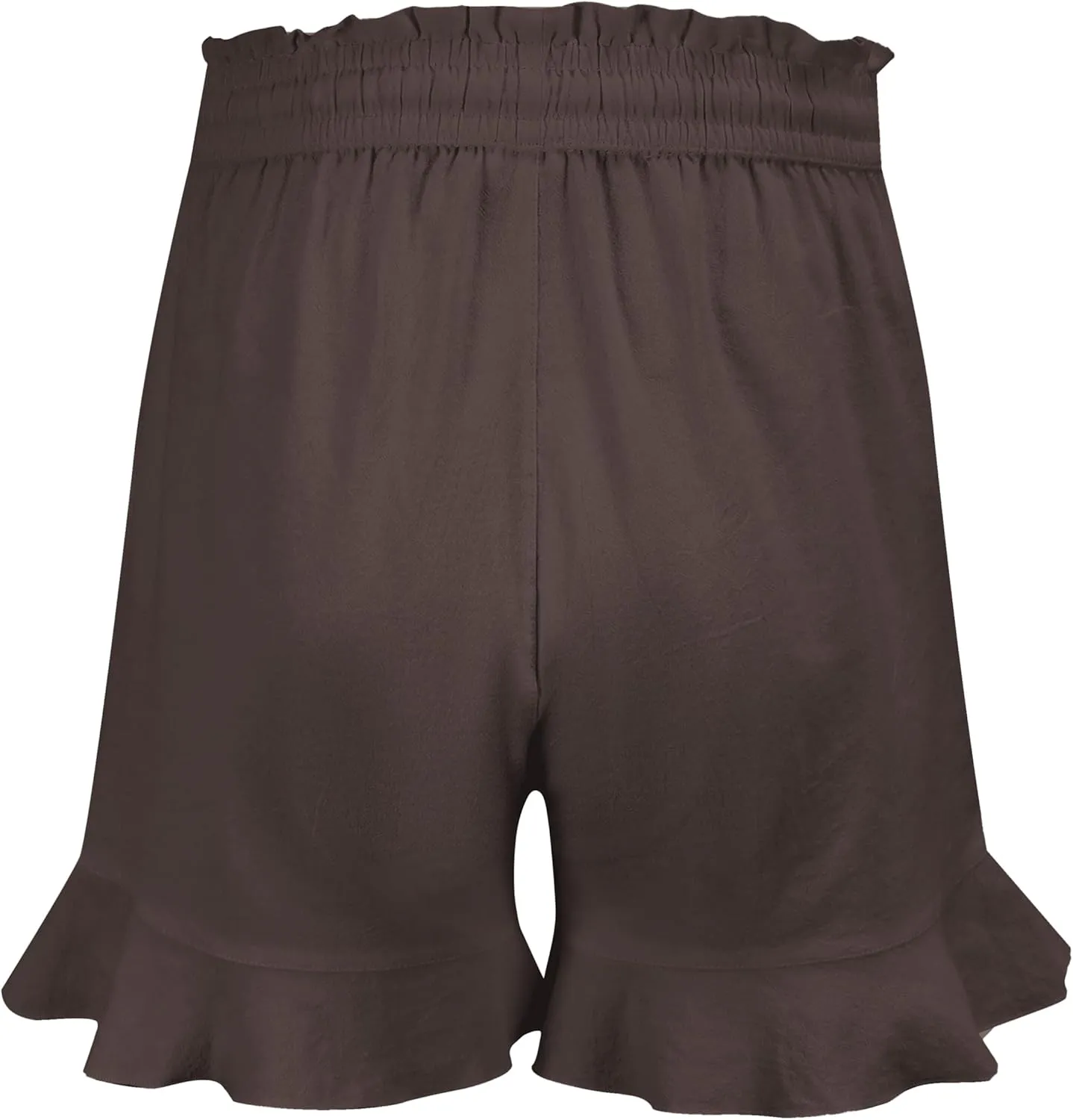 LNX Womens Linen Shorts High Waisted Wide Leg Drawstring Summer Beach Shorts with Pockets