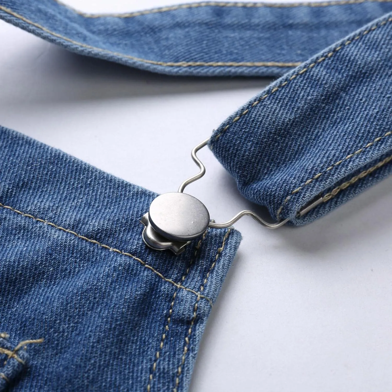 Men's Relaxed Fit Denim Bib Overalls Pro Heavy Duty One-Piece Slim Fit Jean Jumpsuit Adjustable Work Denim Dungarees