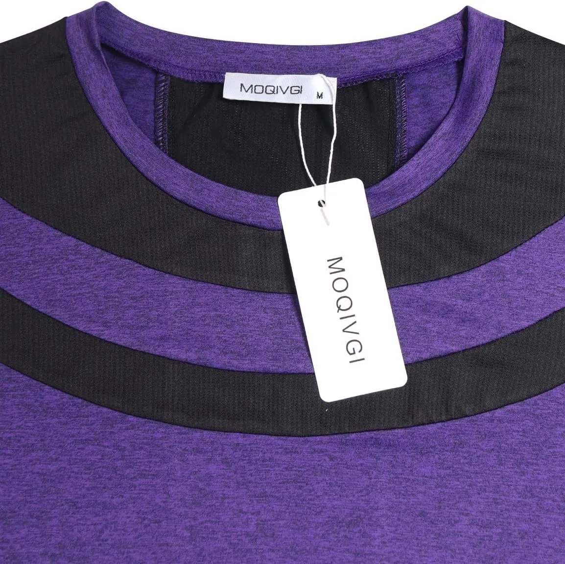 MOQIVGI Womens Short Sleeve Workout Tops Casual Wear Running Yoga Exercise Fitness Shirts Activewear