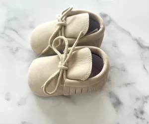 Nude Moccasins Baby Shoes