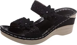 Orthopedic Sandals for Women 2025 Wide Feet Orthotic Beach Sandals for Women Summer Sandals Dressy Orthotic Walking Sandals Women Comfort Beach Orthopedic Cute Summer Sandals for Women 2025