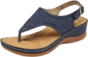 Orthopedic Sandals Women Wide Width Orthotic Flip Flops for Women Beach Women Walking Sandals Comfortable Orthotic Plantar Fasciitis Slippers Women High Arch Heel Support Indoor Womens Travel Sandals