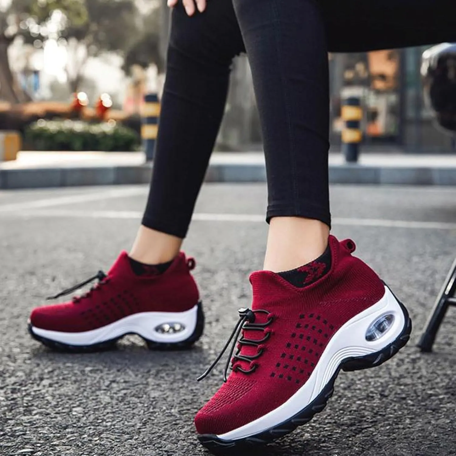 Orthopedic Shoes for Women, Comfort Wear Orthowear Shoes for Women & Men Ortho Stretch Cushion Shoe Nurse Comfortable Plantar Fasciitis Lightweight Walking Sneakers