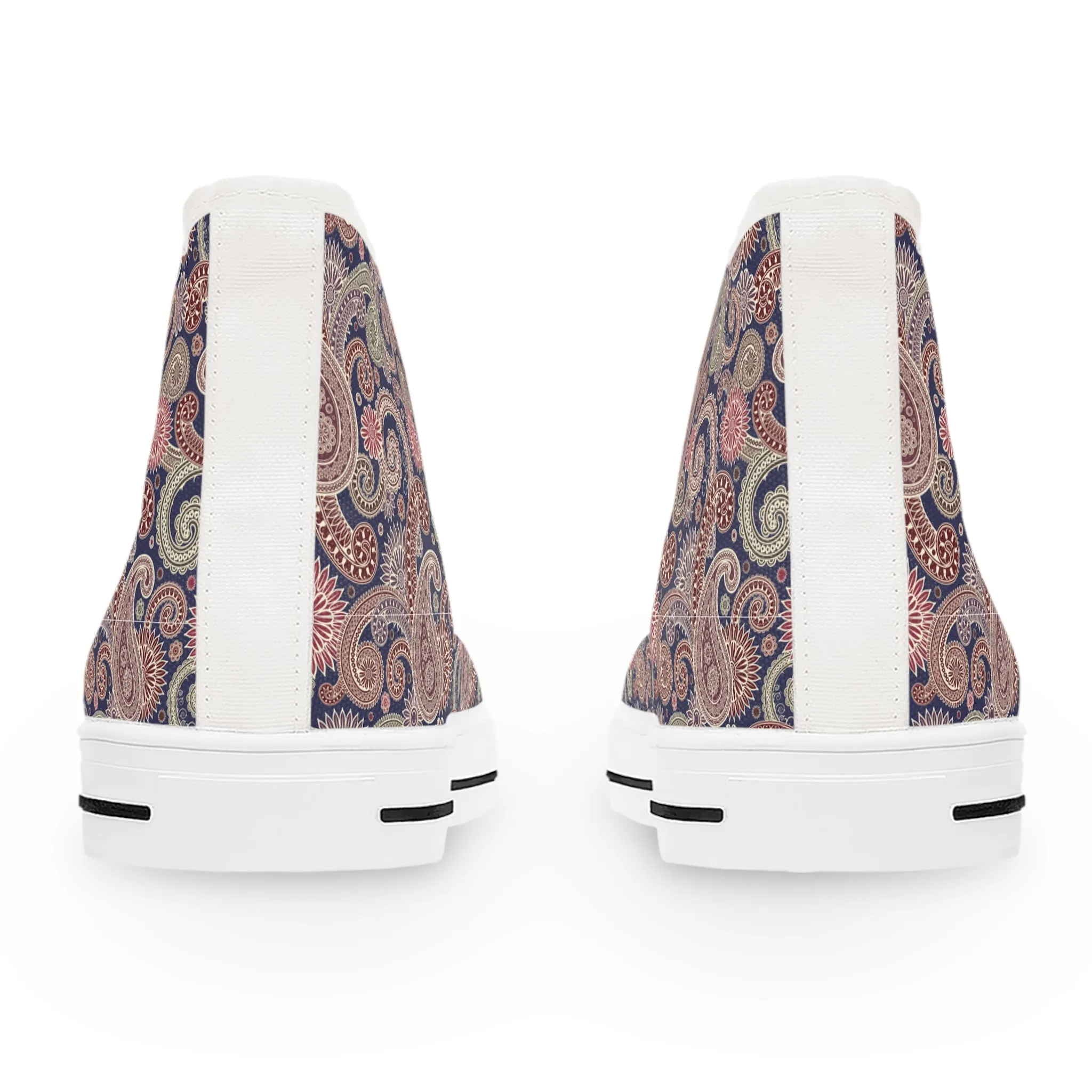 Paisley Dream High Top Sneakers für Damen – Stylisch & Fun