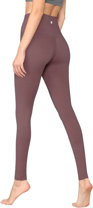 Peached Seamless Front & Side High Waisted Leggings with Inner Pocket Full-Length Yoga Pants