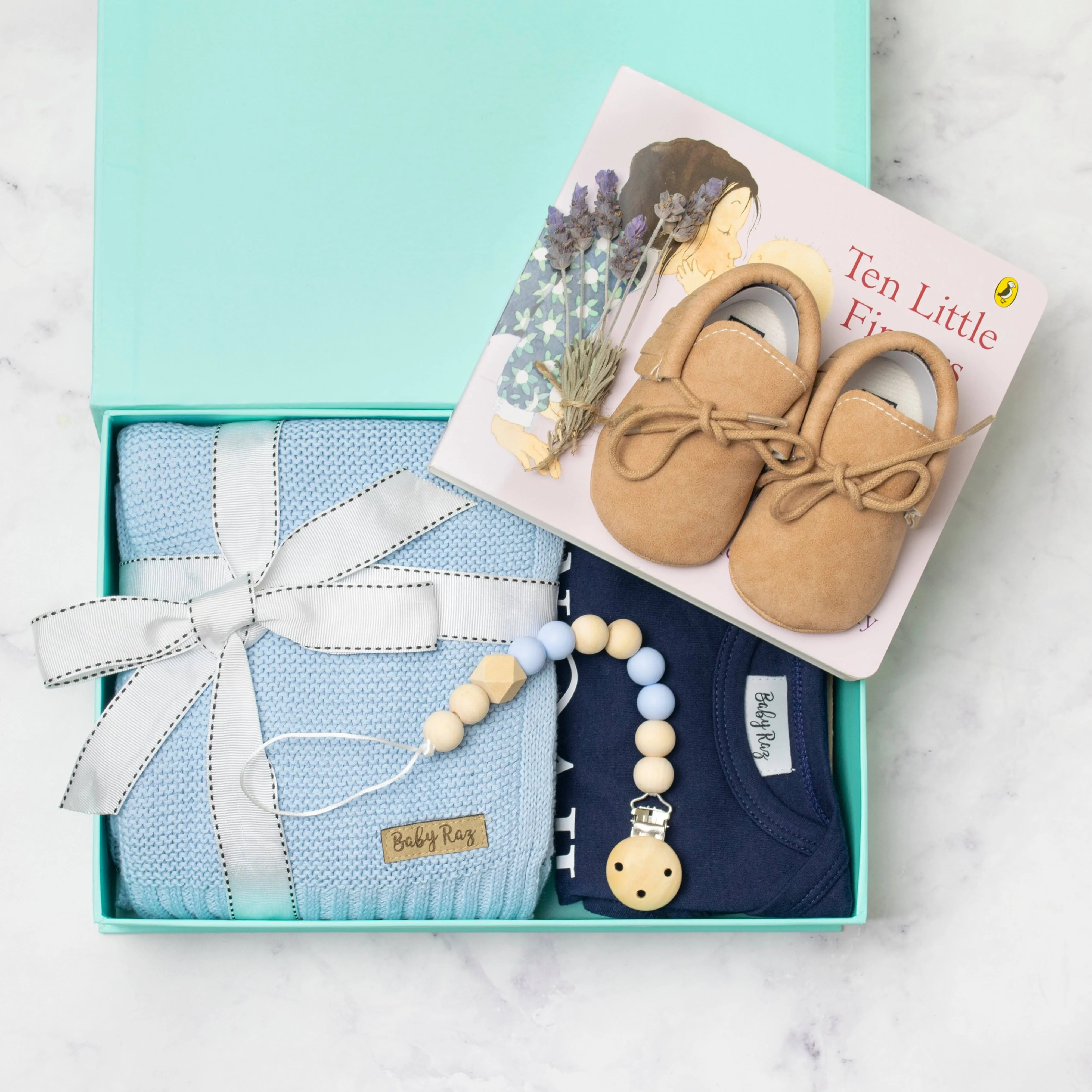 "Adorable Boy" Baby Gift Box