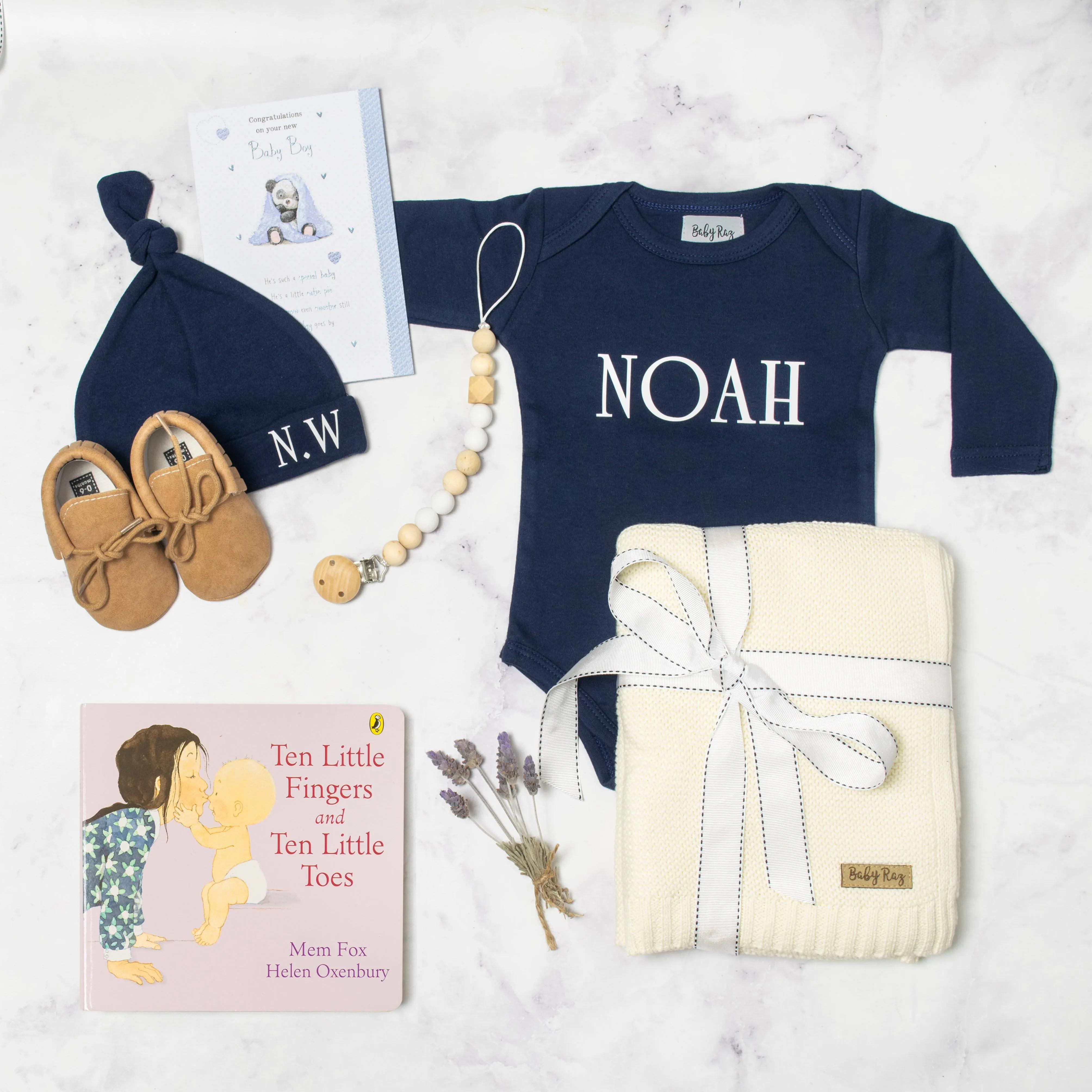 "Adorable Boy" Baby Gift Box