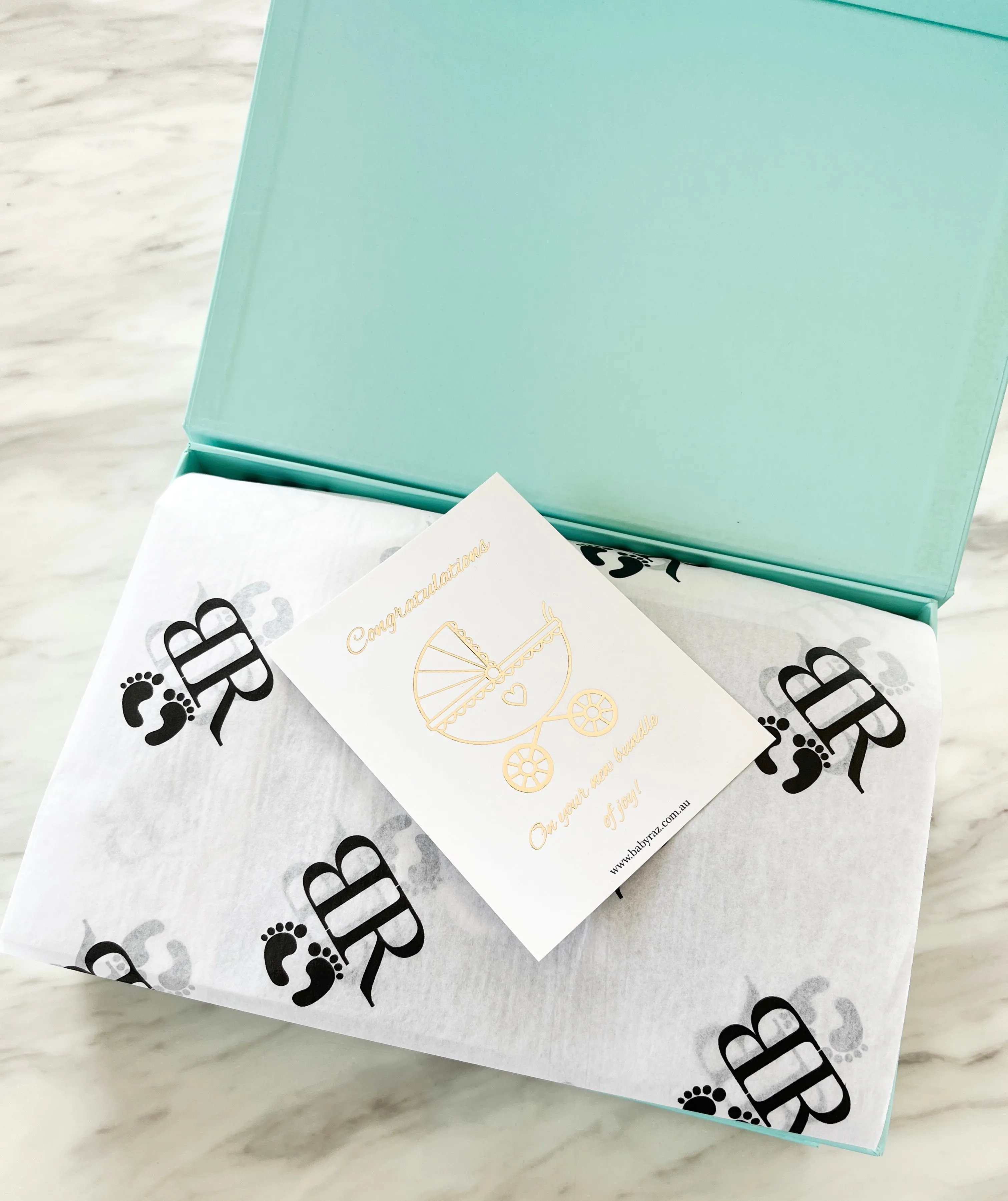 "Adorable Boy" Baby Gift Box