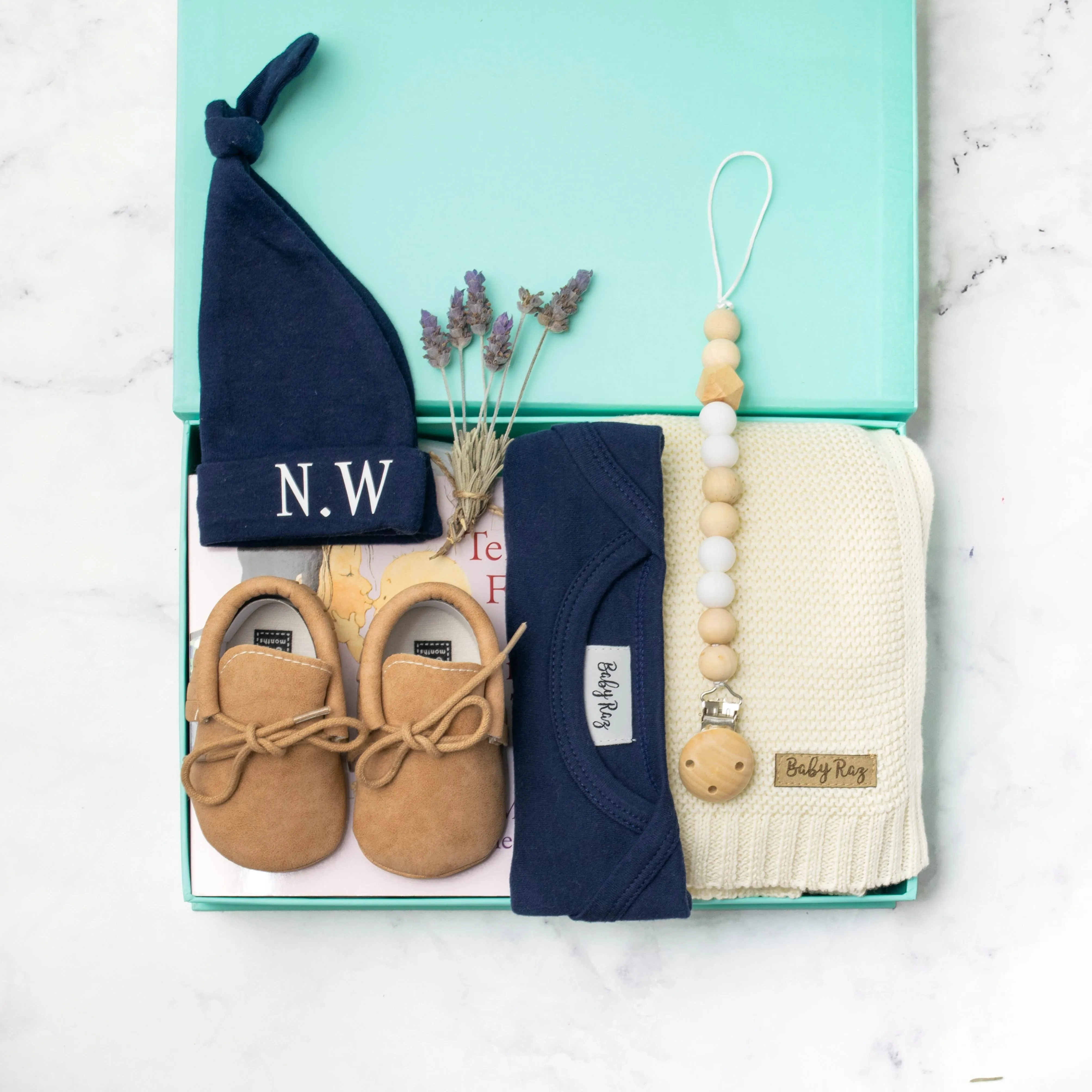 "Adorable Boy" Baby Gift Box