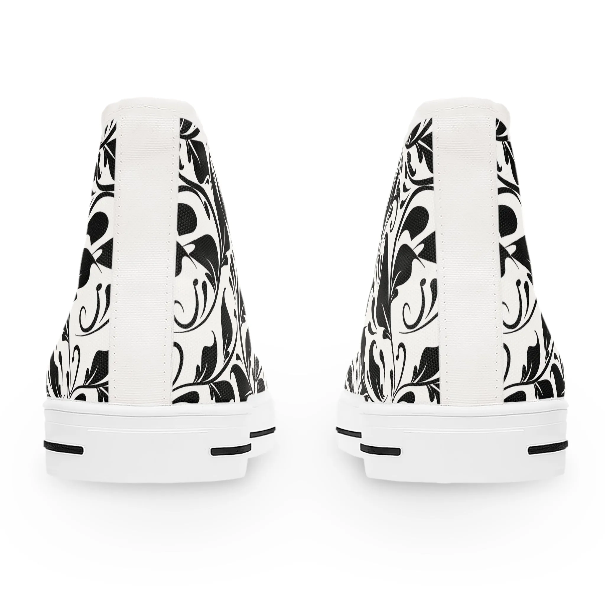 Schwarze Ivy High Top Sneakers für Damen – Stylisch & Fun