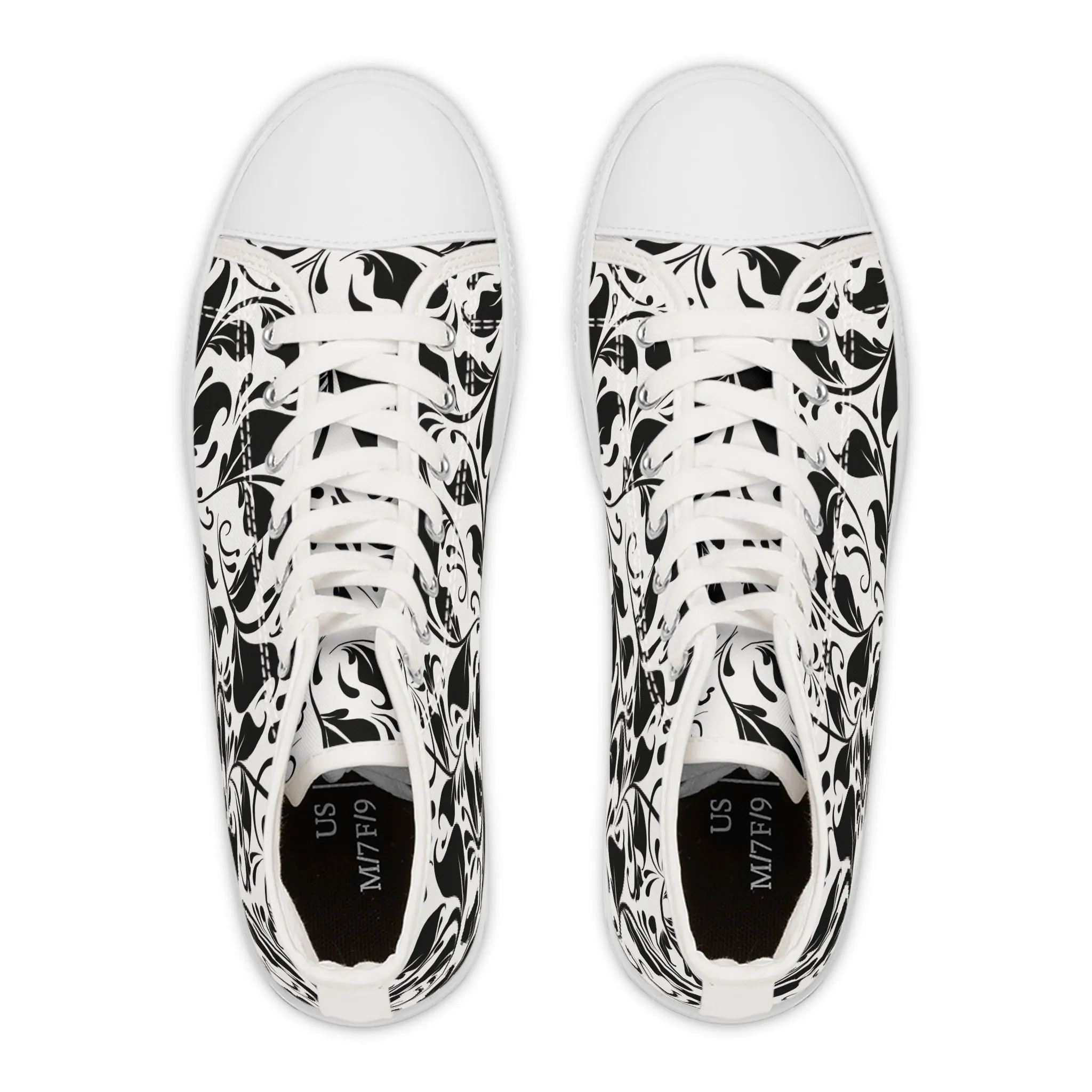 Schwarze Ivy High Top Sneakers für Damen – Stylisch & Fun